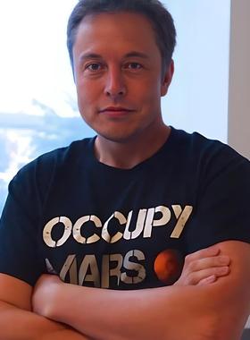 马斯克同款Occupy Mars短袖占领火星移民SpaceX星舰火箭男女T恤衫