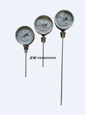 防腐型双金属温度计WSS-421\422\423\424F\425\426W温度表135度向
