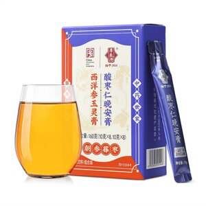 盒马代购李良济养生西洋参玉灵膏酸枣仁晚安膏冲饮健康饮品160g
