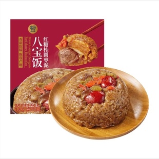 盒马代购 严阿姨红糖桂圆枣泥丰富口感八宝饭早餐速食方便速食360g