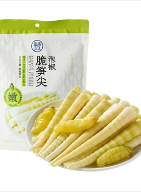 盒马MAX泡椒脆笋尖858克老坛山椒味休闲零食野生罗汉笋特色下酒菜