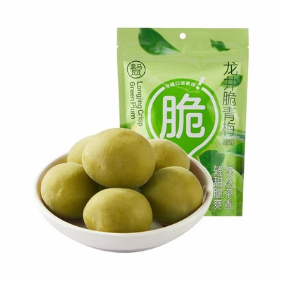 盒马鲜生超市代购 青梅龙井脆青梅蜜饯 清脆爽口独立小包装135g
