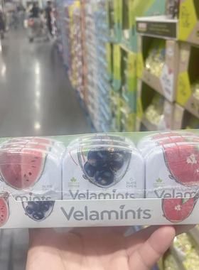 开市客代购White Spearmint留兰香味口香糖清新口气无糖薄荷糖40g