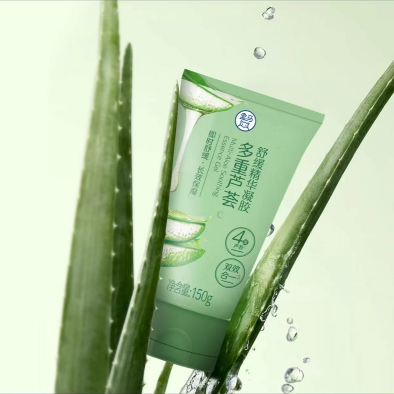 盒马代购多重芦荟舒缓精华凝胶150g4重天然芦荟保湿一抹化水降温