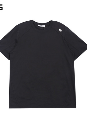 骆克骑士潮牌26夏经典圆领短T恤简约舒适内搭合身休闲图条纹上衣