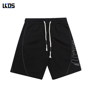 骆克骑士潮牌26春男士休闲裤短裤合身五分裤个性穿搭抽绳运动裤