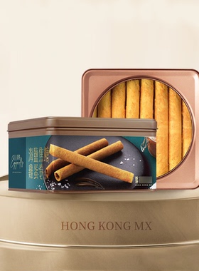 香港美心海盐味鸡蛋卷448g酥脆休闲食品网红零食