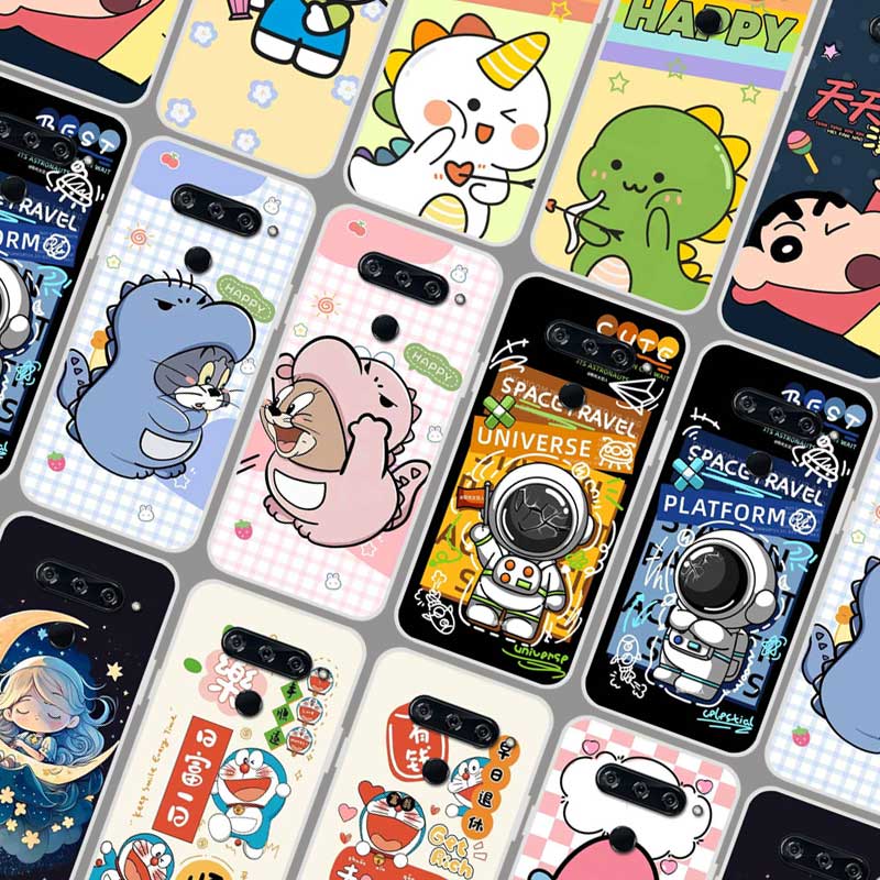 LG V50 ThinQ手机壳软 LGV50保护套小恐龙 lg v50手机套 情侣