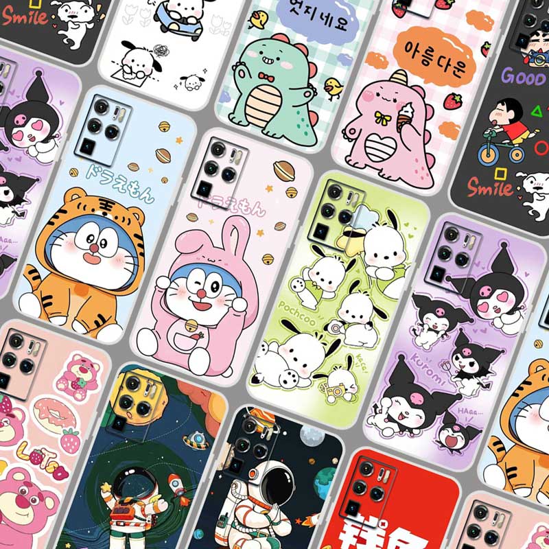 努比亚Z30pro手机壳软 中兴nubia NX667J保护套叮当猫 手机套 防摔卡通
