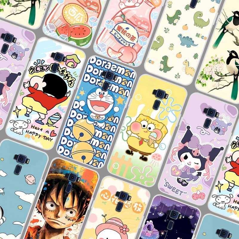 华硕Asus Zenfone3手机壳软胶 ZE552KL保护套Z012DA定制Z012DE防摔卡通照片定做