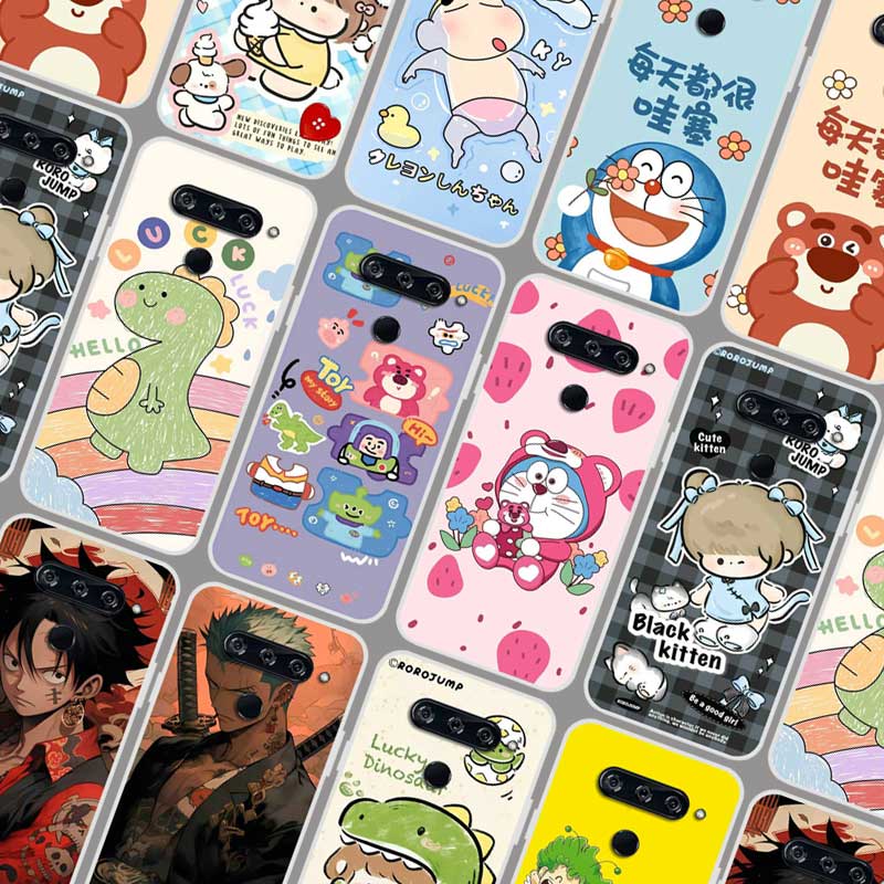 LG V50 ThinQ手机壳软胶 LGV50保护照片定制 lg v50照片定制 防摔卡通叮当猫