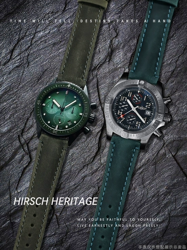 Rolex, импортный кожаный ремешок для часов, 20mm
