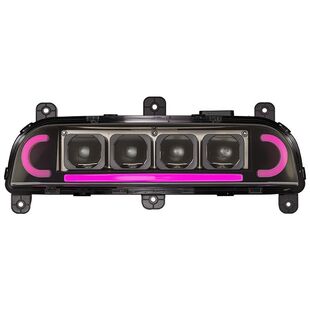 微阳九号四透镜大灯E系列E80mk2从天而降200W矩阵大灯无损直上