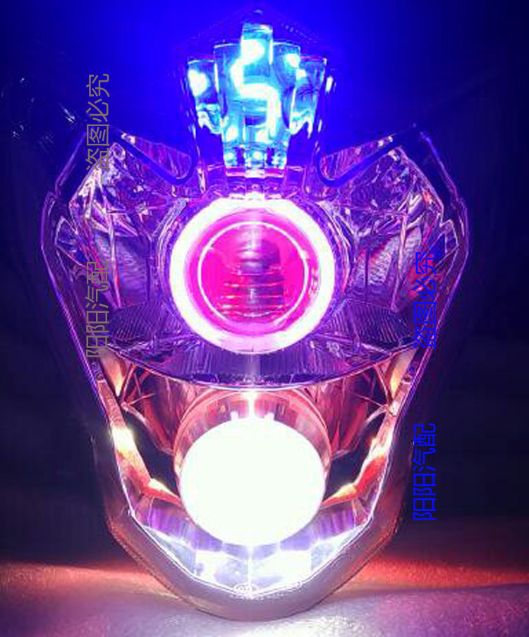 比亚乔罗宾逊150-8摩托车改装透镜天使眼恶魔氙气大灯总成激光炮在类目 摩托车/装备/配件, 摩托车配件, 摩托车车灯中 - 来自Buy2taobao.com提供专业的淘宝代购服务