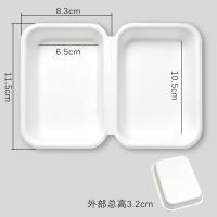 Kraft paper color sugarcane pulp soap box, thickened paper box, degradable packaging box, anti-drop gift thumbnail 6