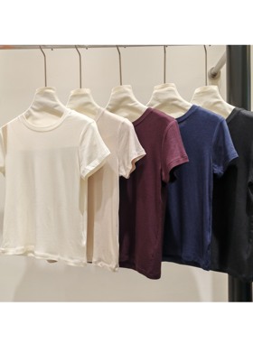 人人收个3-5件，，，L***P纯羊毛圆领针织T恤W785