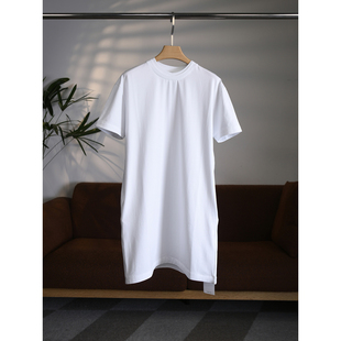 力推 百搭神器 颖颖家 女W1936 中长款 双领双口袋T恤 冲吧