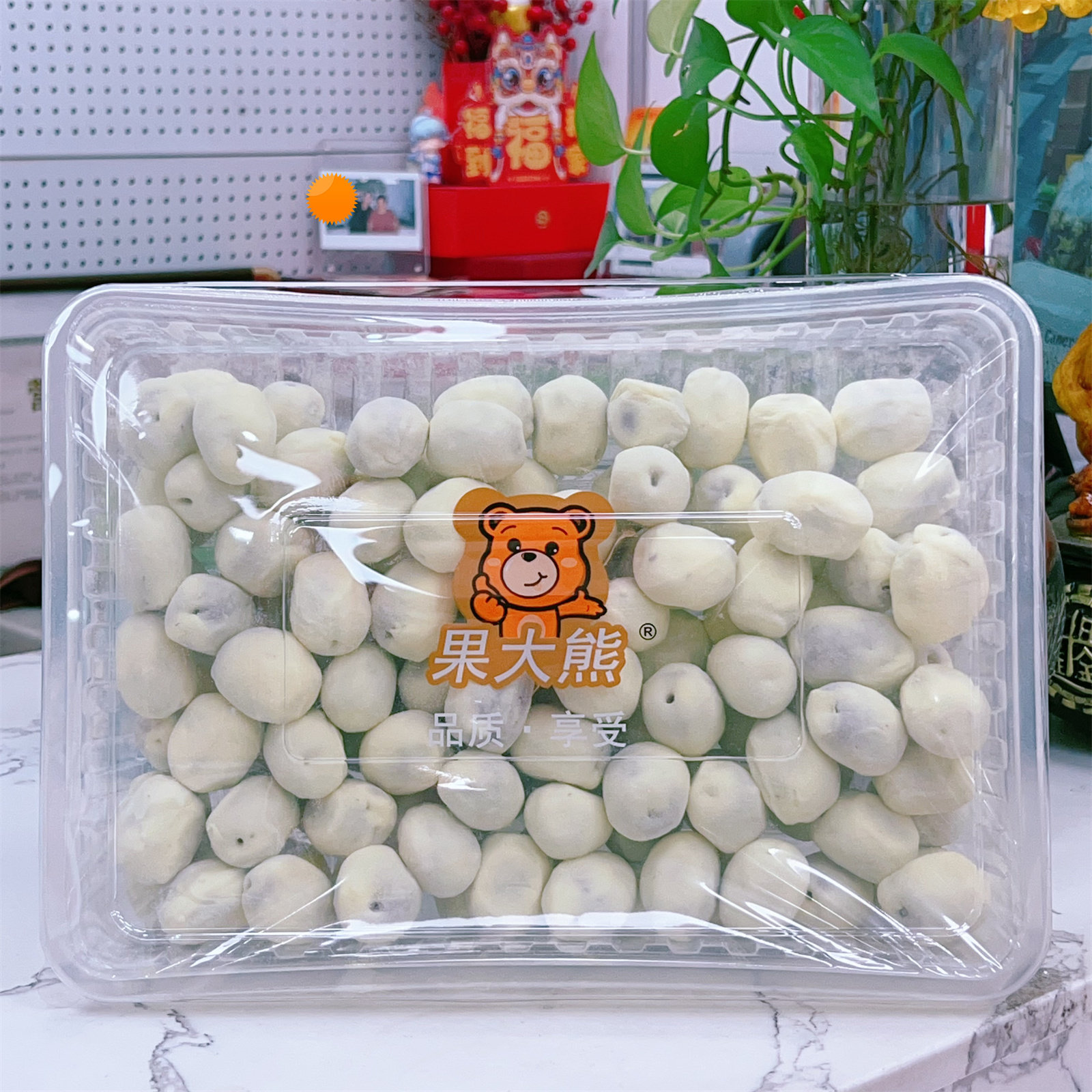 果大熊奶枣2.5斤/盒奶酪夹心红枣无核奶芙枣解馋美味休闲网红零食