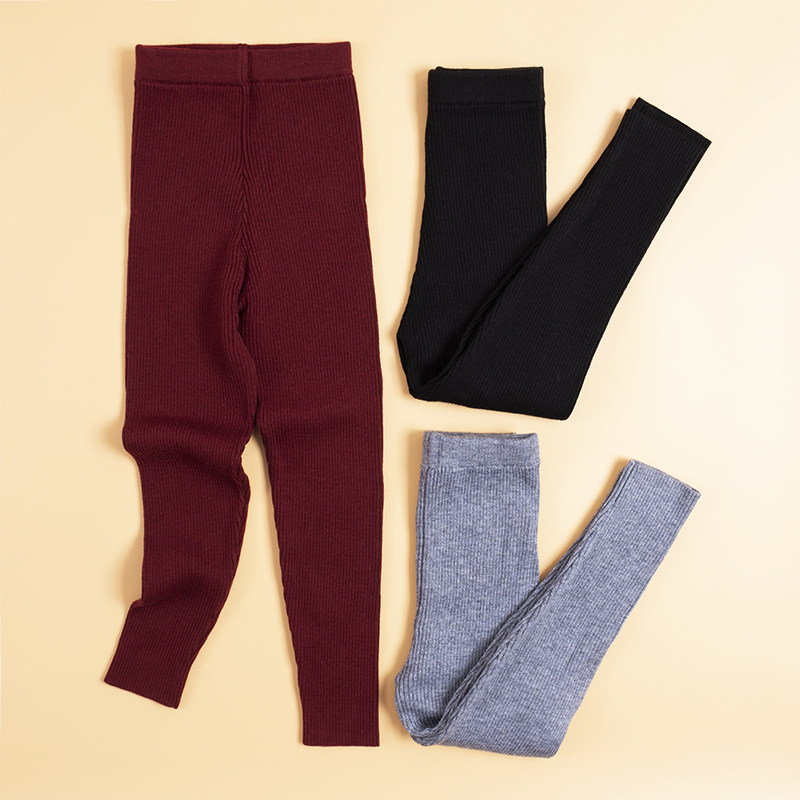 特价纯色中大童男女童儿童羊毛长裤毛线裤保暖弹力打底裤秋裤,童装/婴儿装/亲子装,裤子,淘宝优惠券,粉丝福利购,淘宝优惠卷