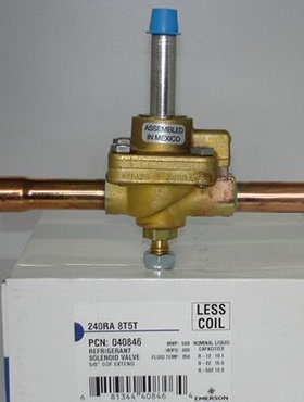 EMERSON 200RB9T7T VLC 7/8焊接接口艾默生活塞式电磁阀064766