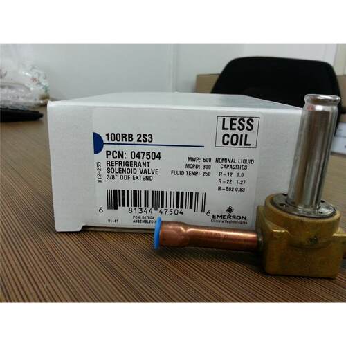 正品电磁阀艾默生EMERS100RB2S3