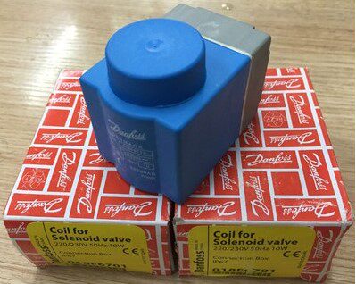 原装丹佛斯Danfoss电磁阀交流线圈220V12W部件号：018F6801
