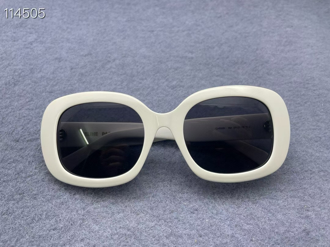 超美米白色女太阳眼镜墨镜黑色不挑脸型带标配盒意大利进口板材制