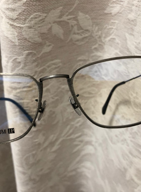 仓库实拍古铜色质量超好男近视眼镜框架纯钛镜片34MM高140MM总宽