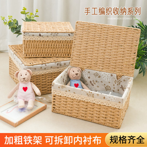 佳荣是纸/铁丝/印花布桌面