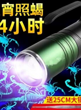 进口紫光灯蝎子灯户外超亮紫光养蝎子专用手提照蝎子强光蝎子灯