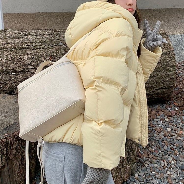 韩版奶fufu黄色棉服女装短款2026年冬季新款通勤风加厚显瘦外套,女装/女士精品,棉衣/棉服,淘宝优惠券,粉丝福利购,淘宝优惠卷