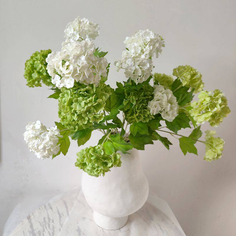 仿真花木绣球手感保湿高品质逼真客厅家居桌花插花装饰花软装配材