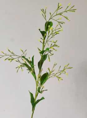 手感配材夜来香芦苇情人草仿真花枝条 婚庆家居装饰造景配材插花