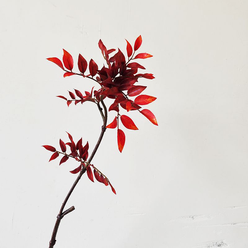 仿真花秋色假花摆件客厅大件落地花瓶插花束装饰花艺绿植香桃木