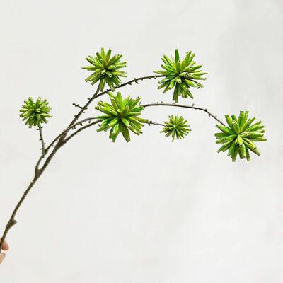 仿真单支长杆喜树果仿真果子餐厅假树造景花瓶插花装饰栗子新款