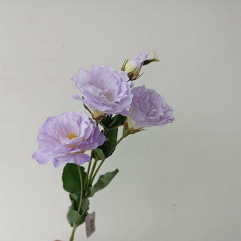 仿真花洋桔梗白色粉色摄影道具图片