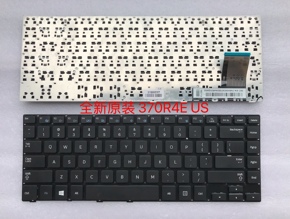 三星370r4e 450r4v np470r4e 530u4e 455r4j 450r4q笔记本换键盘