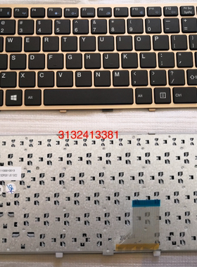 清华同方新款 21N 笔记本键盘 金色框 全新原装