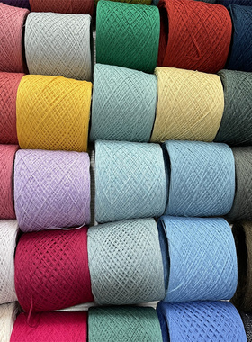 三三羊绒康团子毛线外贸编织厂尾货26支三股合好手工编织围巾毛衣