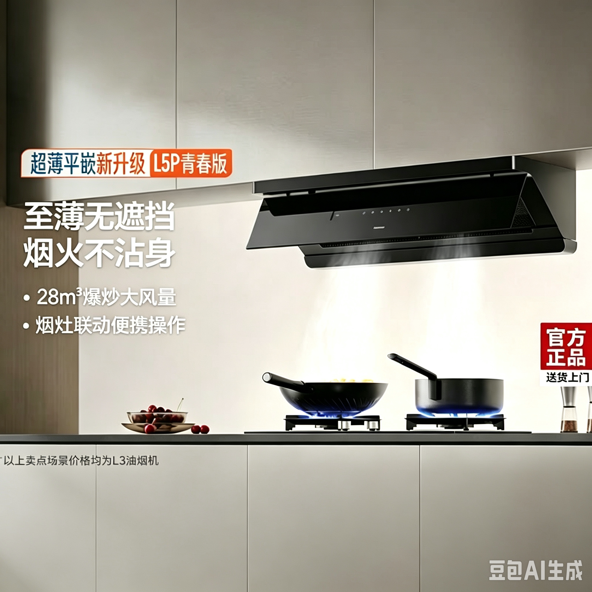 大吸力猛火灶爆炒不跑烟