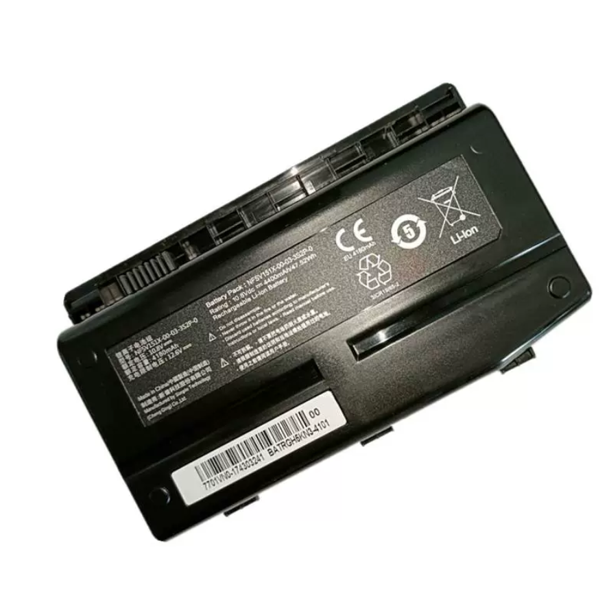 适用机械革命 F1 F117 X6TI X6TI-M2 NFSV151X-00-03-3S2P-0 电池