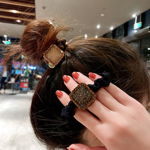 韩国大肠发圈女网气质简约ins