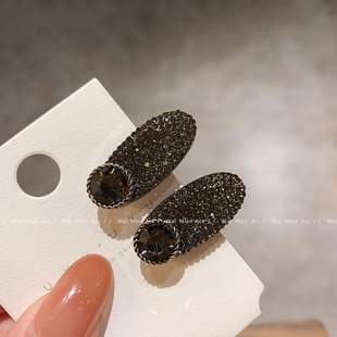 网红镶钻小发夹发卡高端精致侧边夹刘海夹女新款百搭碎发夹鸭嘴夹