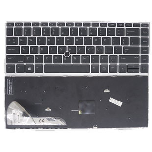 EliteBook 745 840 适用 键盘带背光带指点L14377 惠普 001