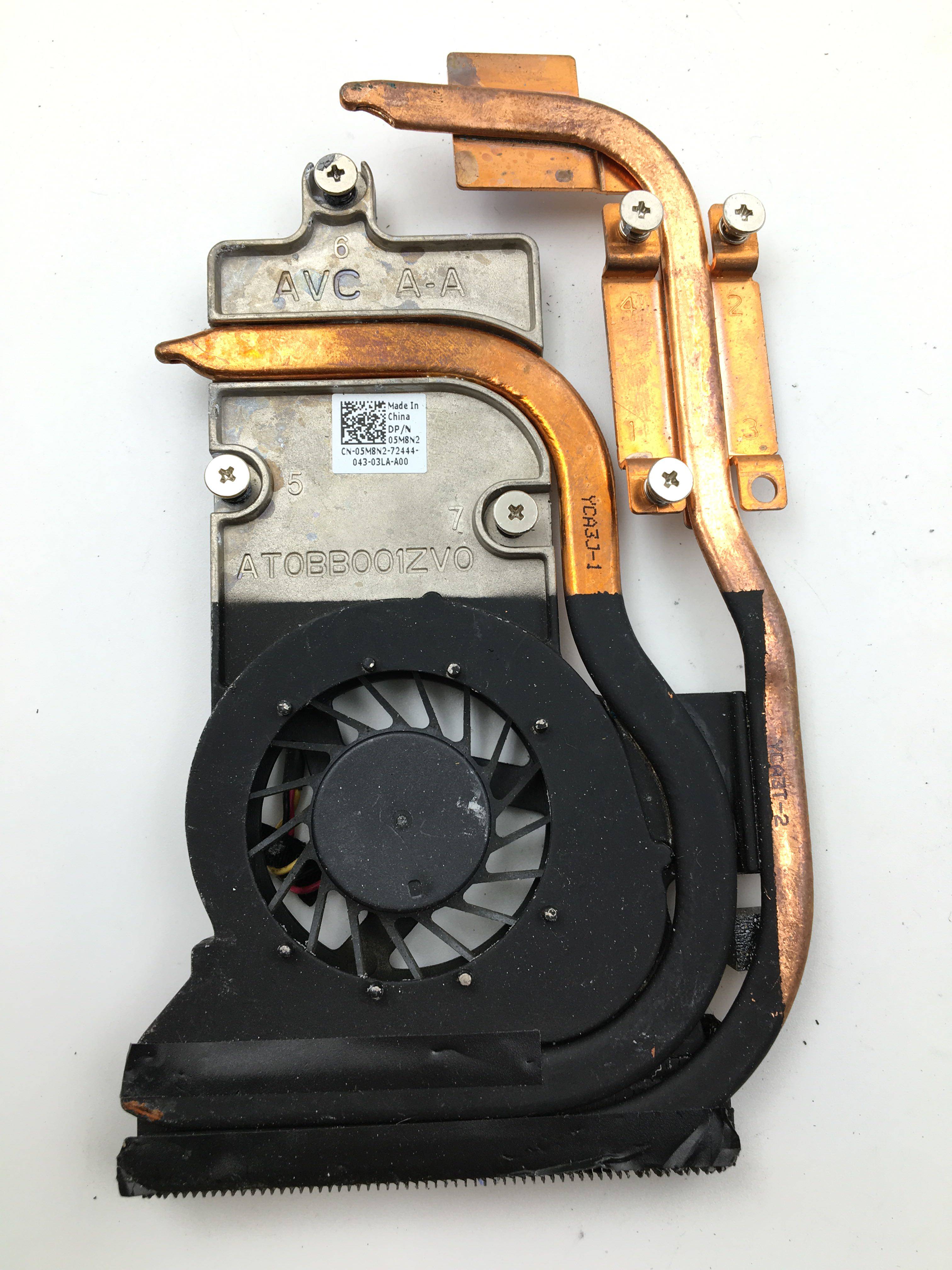 适用Dell/戴尔 外星人Alienware M11X CPU 散热器 散热铜管05M8N2