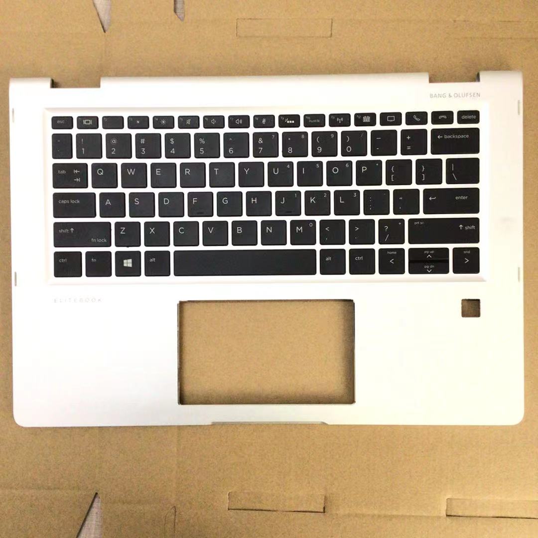 适用 惠普/HP EliteBook x360 1030 G2 US 背光 键盘 C壳 键帽