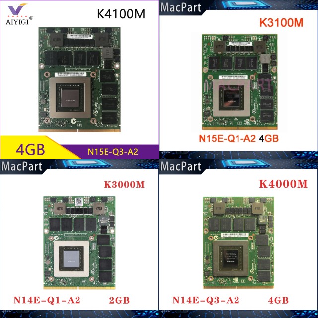 适用 于 苹果  K4100M K4000M K3100M  K3000M 显卡 A1312 A1311
