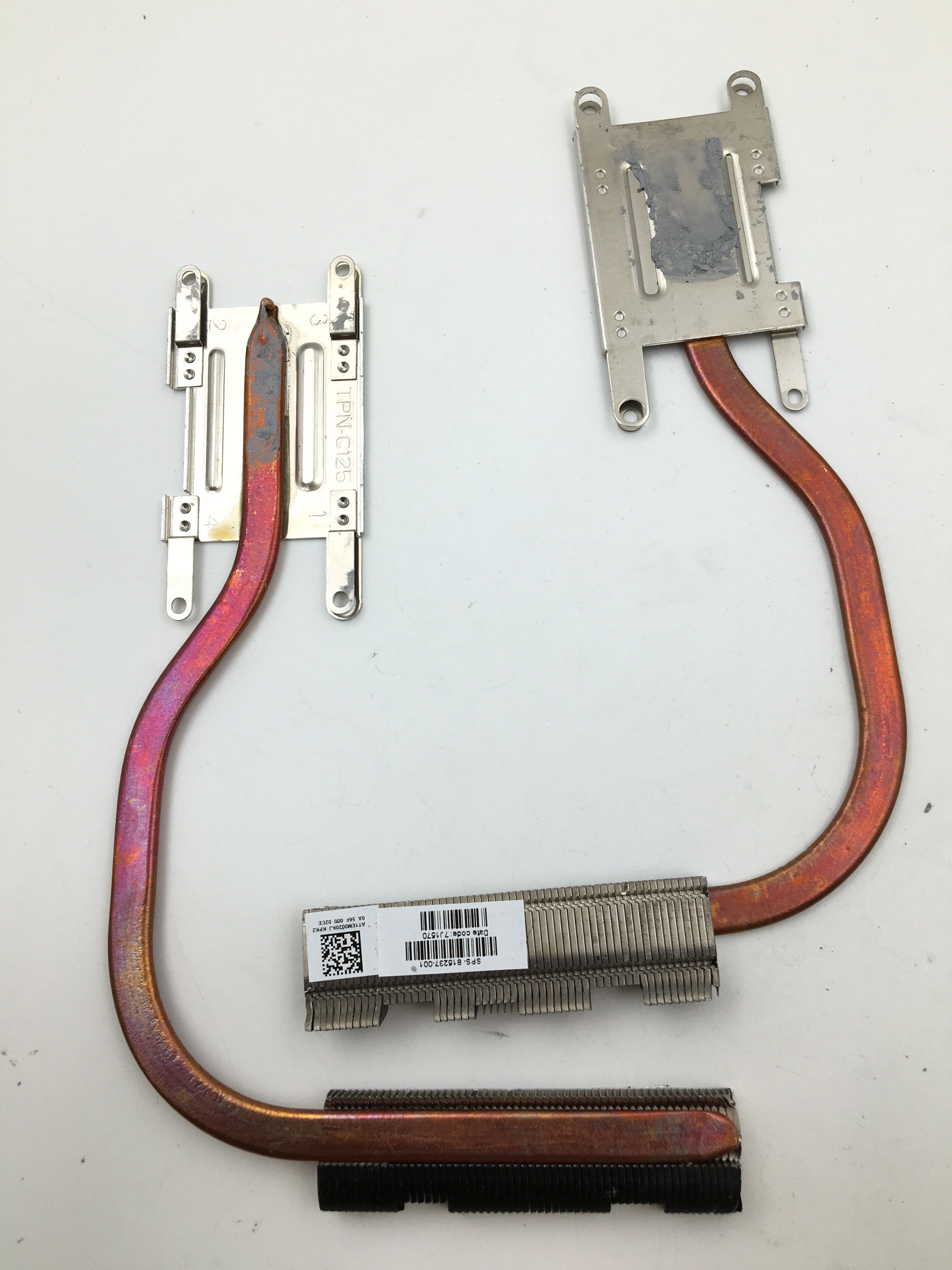 适用于 惠普/HP15-A 15-AC121DX tpn-c125集成散热器  815237-001