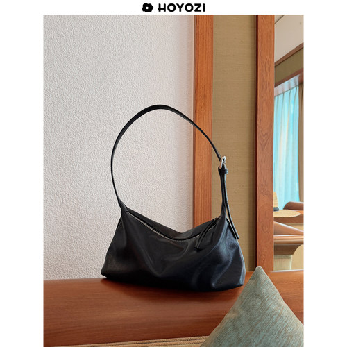 10/27 20:00 HOYOZI 新品2026 极简真皮腋下包【小优家包包】