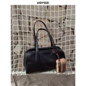 单肩手提 2025新款 小优家包包 HOYOZI头层牛皮通勤托特包包女式